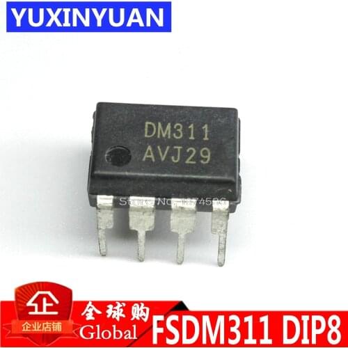10PCS/LOT DM311 FSDM311 LCD power supply chip DIP8 physical picture