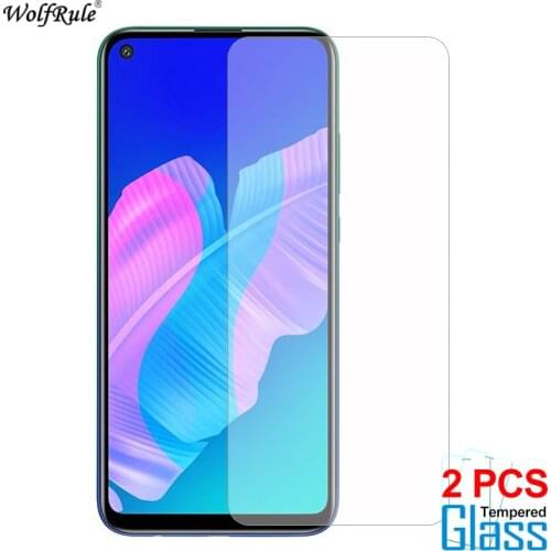 2Pcs Screen Protector For Huawei P40 Lite E Y7P Nova 6 SE Tempered Glass 9H HD Protective Phone Film For Huawei P40 Lite Glass