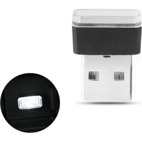 1pcs Car-Styling USB Atmosphere LED Light Car Accessories For Volkswagen VW Golf 5 6 7 JETTA PASSAT B5 B6 B7 B8 MK4 MK5 MK6