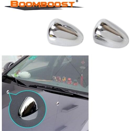 Car Chrome Windscreen Washer Cover Spray Nozzle Decoration Sticker Protector For Chevrolet Holden Cruze 2009-2013