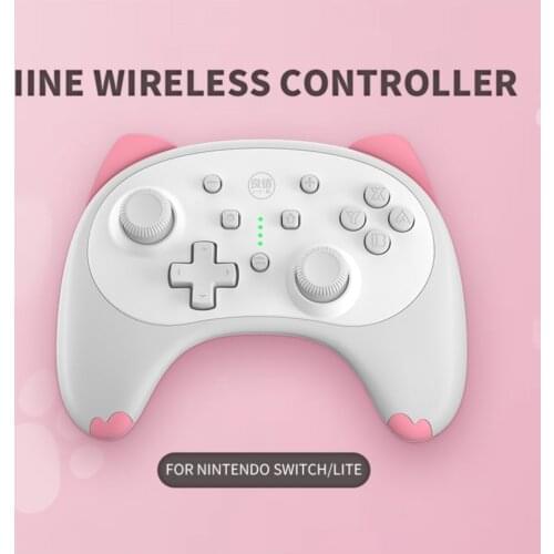 For Nintendo Switch or Lite IINE Cartoon Kitten Wireless Controller