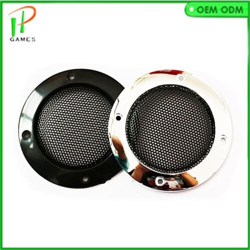 2pcs/set Decorative 2" inch Tweeter Audio Speaker Cover Circle Metal Mesh Grille Covers Trim For Universal Cars
