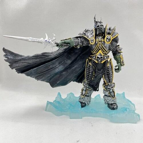 WOW Character FALL OF THE LICH KING ARTHAS ACTION FIGURE Model Toy 21CM