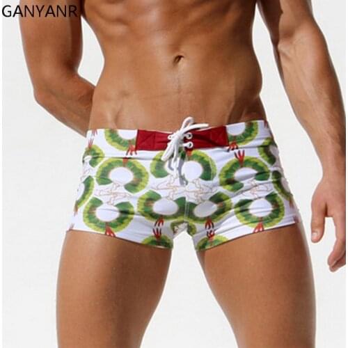 Мужские плавки GANYANR China At AliExpress