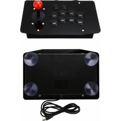 New Portable USB Fighting Stick Gaming Controller Gamepad Arcade Joystick Video Game For PC Desktop Computers 6 Colors