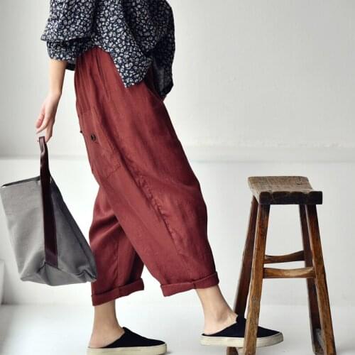 MICOCO Women's Loose Pants