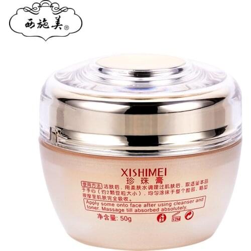 Original Xishimei Pearl cream 50g summer moisturizing cream emulsion pien tze huang acne