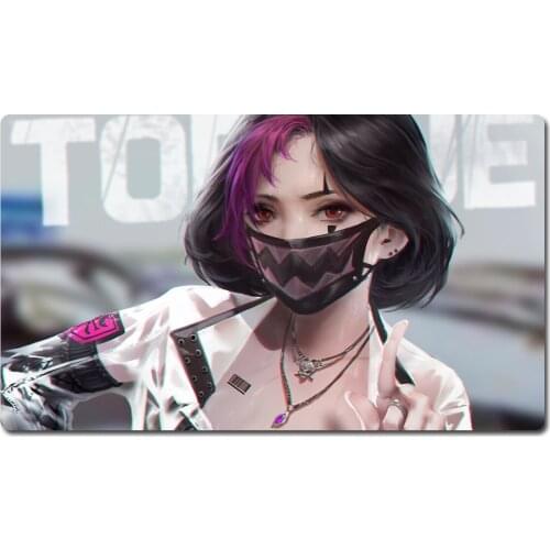 Gaming Hot Sell Big Size Mouse Pad Natural Rubber Lovely Gamer Cartoon Anti-slip Kawaii Carpet Home MousePads Skipoem