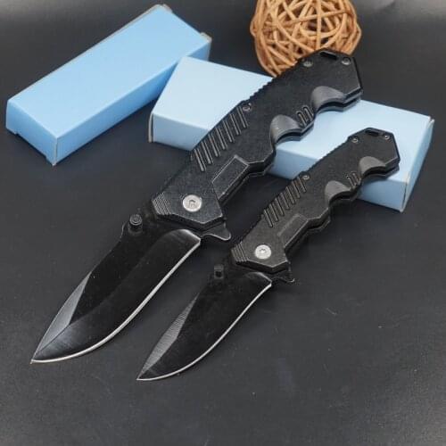 Folding Pocket Knife Tactical Survival Hunting Knife Stainless Steel Blade Outdoor Combat Camping Knives EDC Defense Multi Tool