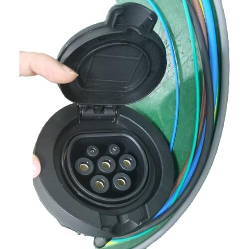 Top 1 best seller EVSE Charging socket type 2 ev charging station side DUOSIDA