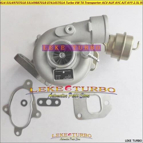 Turbo K14 53149707018 53149887018 074145701A 074145701AX For Volkswagen VW T4 Transporter 95-03 AJT AYY ACV AUF AYC 2.5L 102HP