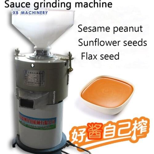 Vertical peanut sauce grinding machine stainless steel Multi-functional commercial catsup stone ground sesame