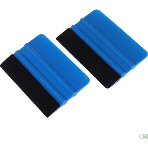 Vinyl Wrap Film Card Squeegee Car Foil Wrapping Suede Felt Scraper Auto Car Styling Sticker Accessories Window Tint Tools
