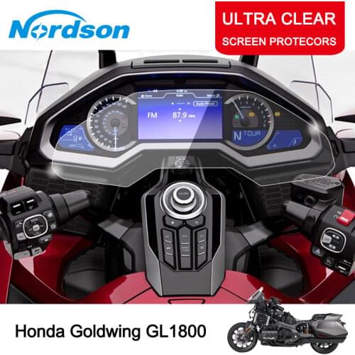 Nordson Motorcycle Cluster Scratch Cluster Screen Protection Film Protector for Honda Goldwing GL1800 2018 2019