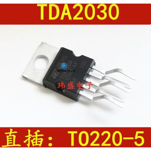 10PCS Amplifier TDA2030 TDA2030A TO-220 in stock 100% new and original