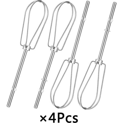 4Pcs Hand Mixer Turbo Beaters Spare Replacement Parts For KitchenAid W10490648 KHM2B AP5644233 W10240913 AP5644233 PS4082859