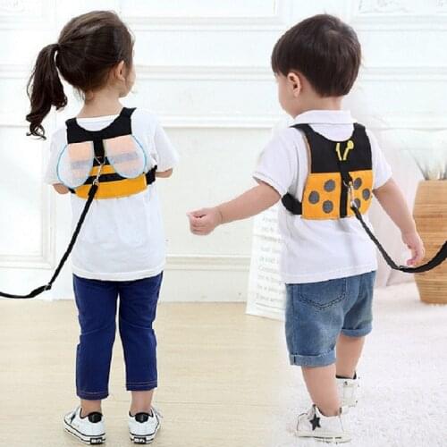 Anti Lost Toddler Leash Baby Safety Walk Belt Animal Pattern Protable Toddler Leash Anti-lost Safety Harness For 1-3 Years