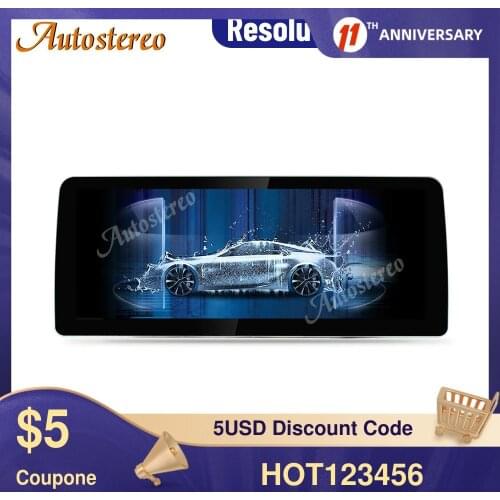 12.3 Inch Android 10 6G RAM+128 For BMW X3 X4 F25 F26 Car GPS Navigation Headunit Auto Stereo Radio Tape Recorder Multimedia IPS