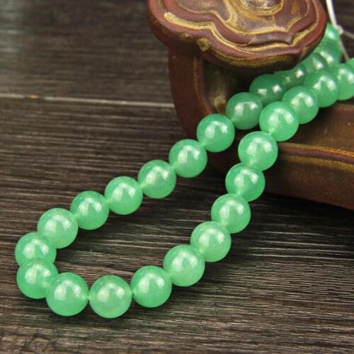 High Quality 4 6 8 10 12mm Natural Green Aventurine Beads Round Stone Loose Beads for Jewelry Making Diy Bracelet Supplier