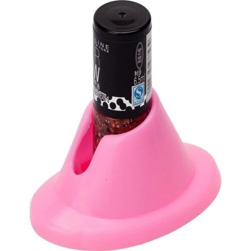 Nail Art Tip Polish Bottle Display Silicone Holder Nail Polish Holder Display Varnish Bottle Stand Glue Tilter Tool Rubber TSLM1