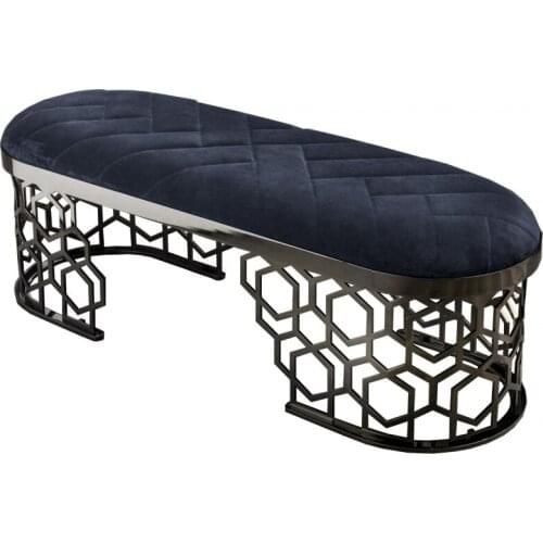 Home Furniture luxurious Bed End Stool Window bedside Bench Velvet Ottoman