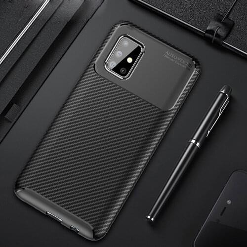 Carbon Fiber Case For Samsung Galaxy S20 Ultra S10 S9 S10E Note 10 Plus 9 A10 A20 A30 A40 A50 A70 A51 A71 A31 A01 A81 A91 A21S