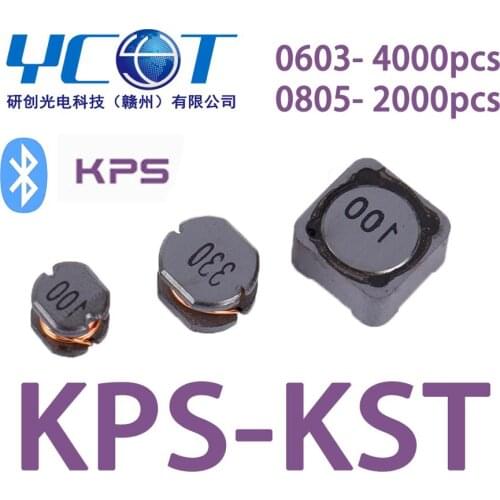 KPS-KST Wire Wound SMD Bluetooth Inductor Phones 3C 5G AI EMI Technology TV Video Audio VR DVD