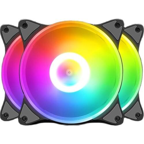 Quiet Computer Cooling PC Fans Colorful Cooler PC Case Computer Case Fan For Computer CPU Cooler кулер для компьютера