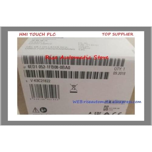 New Original LOGO Logic Module 6ED1052-1FB00-0BA8 Updated To 6ED1052-1FB08-0BA0 8 DI/4 DO Relay 6ED1052 1FB00 0BA8 PLC With Box