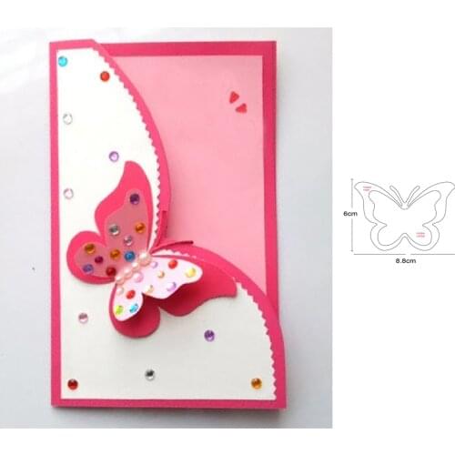 Metal cutting dies layer butterfly cut die mold decoration Scrapbook paper craft knife mould blade punch stencils dies