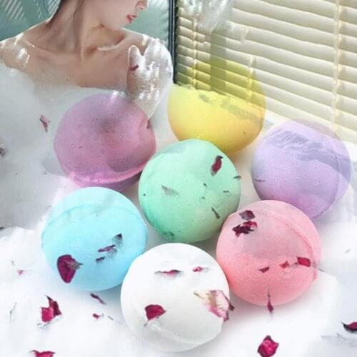 Bath Ball Exfoliation Tender Skin Safe Ingredient Deep Sea Body Skin Whitening Aromatherapy Bath Salt Ball for Unisex