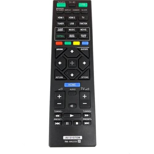 New Replacement RM-ANU200 For Sony AV SYSTEM Remote Control Fernbedienung