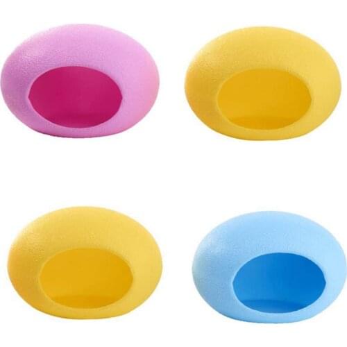 POPETPOP Hamster Bath House Chinchilla Bathroom Hamster Egg-Shape Nest Suitable for Gerbil,Rat,Dwarf Hamster,Syrian Hamster