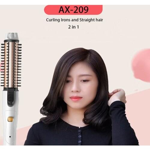 Professional Hair Straightener Curler Tourmaline Ceramic Flat Iron Corrugation Crimper Wand Curling Iron Fast Heat Up Styler F35
