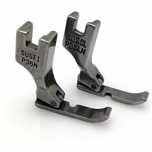 2 PCS Hinged Cording Presser Feet Foot for JUKI DDL-5550, 8300 ,, 555 ,227,NO.P36N/P36LN 7YJ129