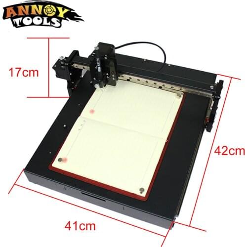 DIY Drawbot Pen Drawing Robot Writting machine Linear slide structure 27*32cm working areaCNC Intelligent Robot For Drawing