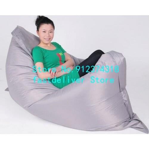 UV resistant Waterproof Extra Large Pool Floats Adult Bean Bag Outdoor Lounger Chair, two people beanbag sofa