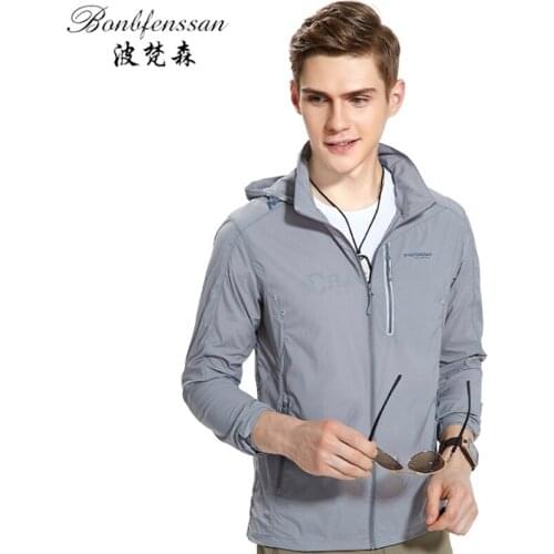 High Quality men Quick-drying Sun Protection Clothing UV Protection Waterproof Breathable Outdoor Camping Hiking Jacket 6721A