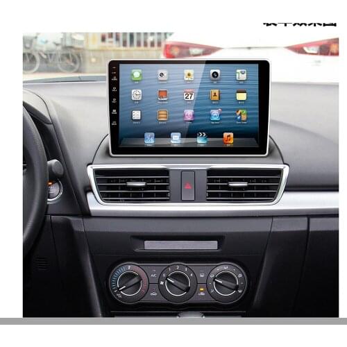 10.1 Inch Car Fascia For Mazda Axela Fascias Audio Fitting Adaptor Panel Frame Kits Car DVD Frame Dashboard