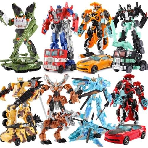 2019 new best-selling 19 cm variant robot car action toy plastic toy action figure toy education childrens best toy gift