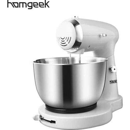 3.5l Stainless Steel 5-speed Kitchen Chef Electric Food Stand Mixer Egg Whisk Dough Cream Blender Juicer Meat Grinder Mincer