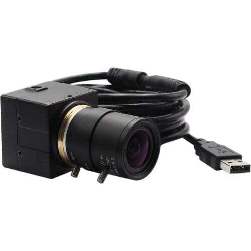 720P usb mini cctv camera 2.8-12mm manual varifocal lens CMOS OV9712 HD video usb camera for Mac Linux Android Windows