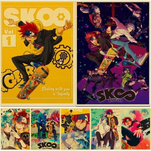 Diamond Painting Anime SK8 The Infinity DIY Diamond Mosaic Embroidery Full Cross Stitch Kits for Bedroom Home Decor