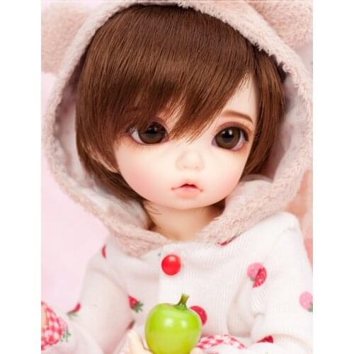 Free makeup&eyes included!TOP quality 1/6 bjd baby doll bisou boy girl dreaming best gifts cute kids toy manikin