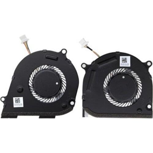 Laptop GPU CPU Cooling fan For HP 15-DR 15-DR0004TX 15-DR0006 TPN-W142 TPN-W143 Computer Fans Cooler L53541 L53542 DC5V 0.5 4Pin