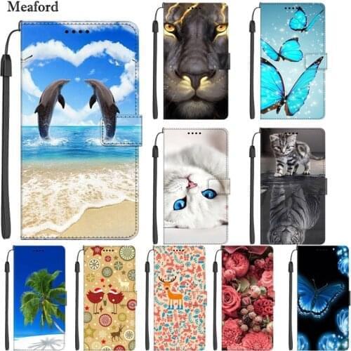 Flip Leather Case For Xiaomi Redmi 8A Phone Case For Redmi 5 Plus 9T Luxury Shockproof Cover Wallet Coque Bumper Magnetic Funda