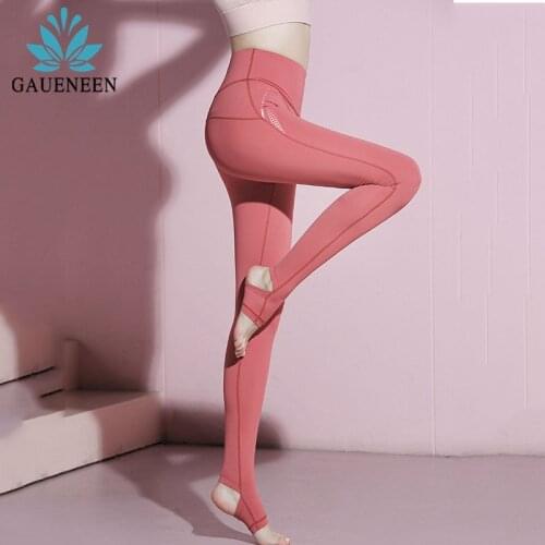 GAUENEEN Energy Yoga Pants Women Sports Tights Push Up Leggins Step On The Foot Pants Slim Fit Elastic Fitness Gym Leggings