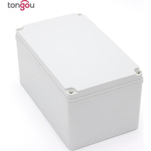 IP67 250*150*130 mm waterproof junction box Free customized trepanning 3 holes plastic control panel box