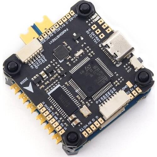 TCMMRC F4-60A Flight Controller OSD & 60A 3-6 S Lipo Brushless ESC for flight controle RC Drone FPV Racing 49X37 mm