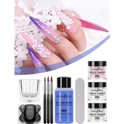 Nail Crystal Powder Set Nail Tool Crystal Nail Prolonged 3D Sculpture Powder Is Very Suitable For Beginners